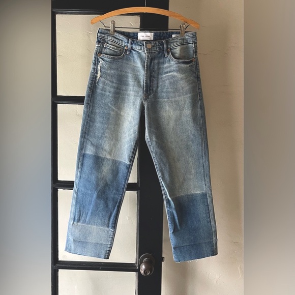 NWT Dear John Super High Rise Frankie Straight Crop Jeans - Picture 2 of 9